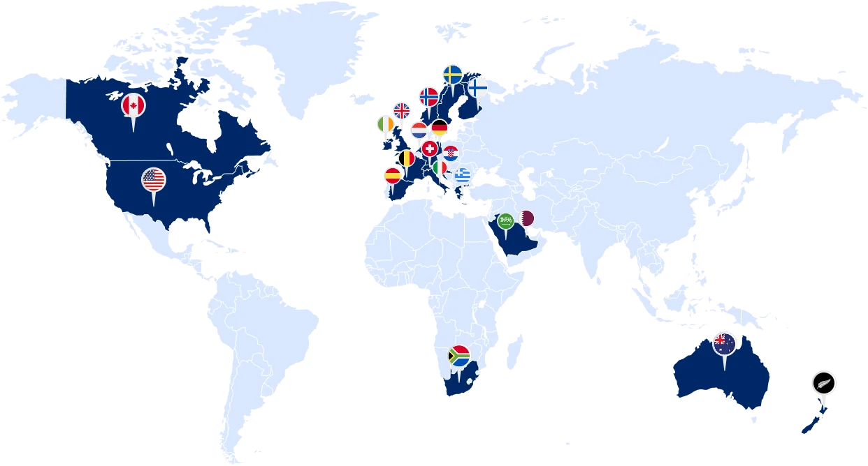Global Author Map